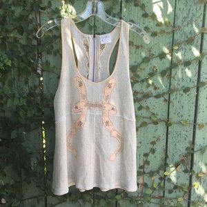 Knit tank top